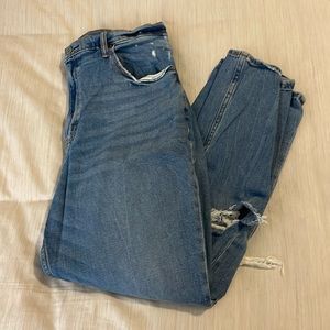 Abercrombie Ankle Straight Jeans